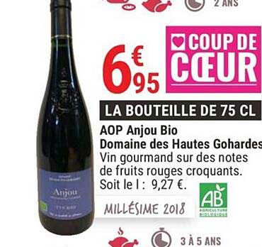 aop anjou bio domaine des hautes gohardes