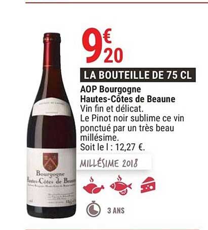 aop bourgogne hautes côtes de beaune