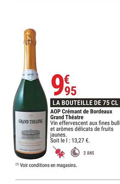 aop crémant de bordeaux grand théatre