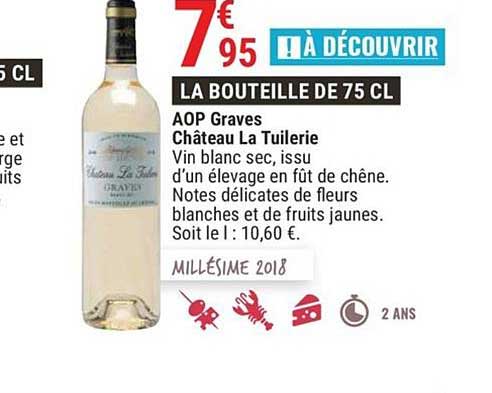 Aop Graves Château La Tuilerie