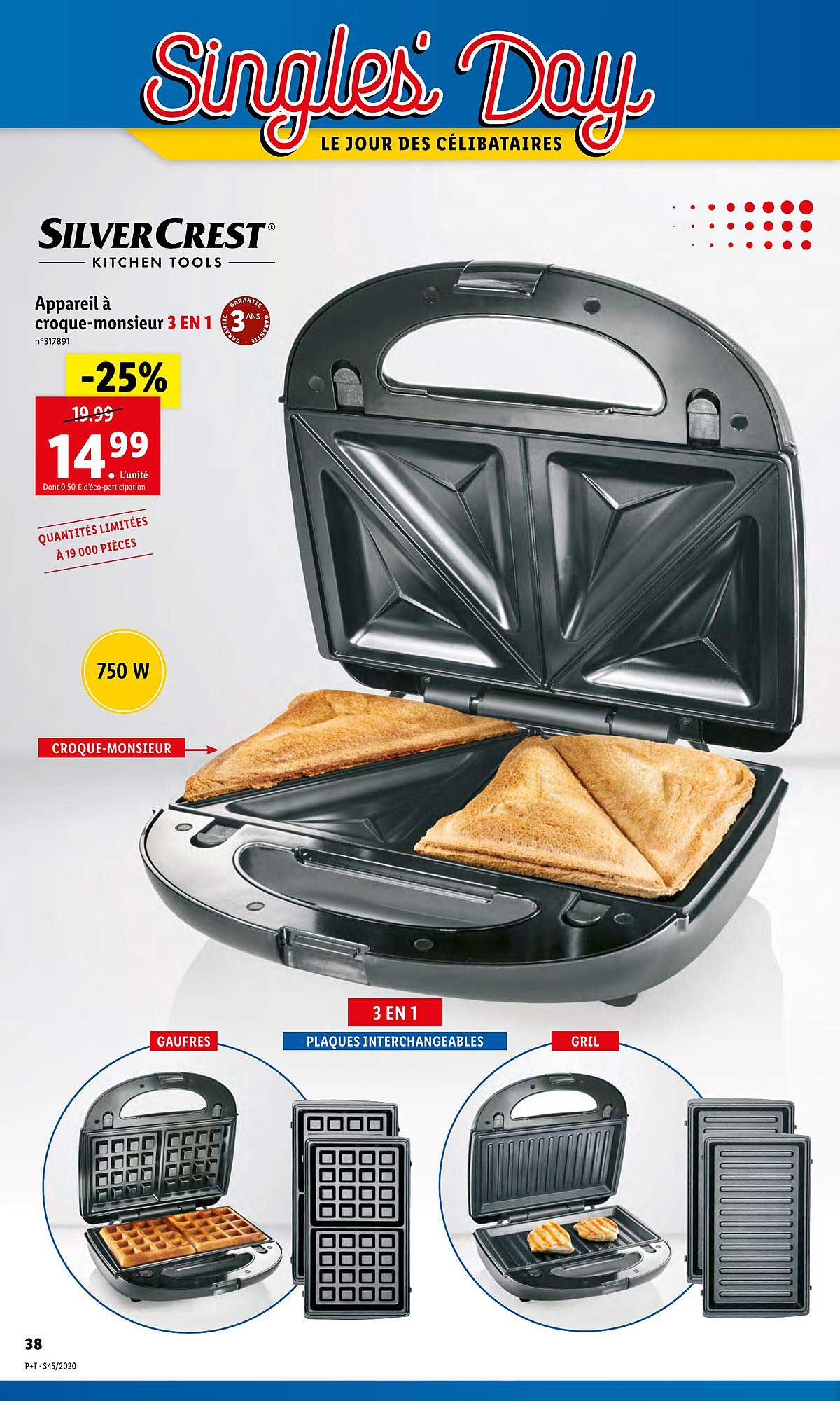 appareil à croque-monsieur