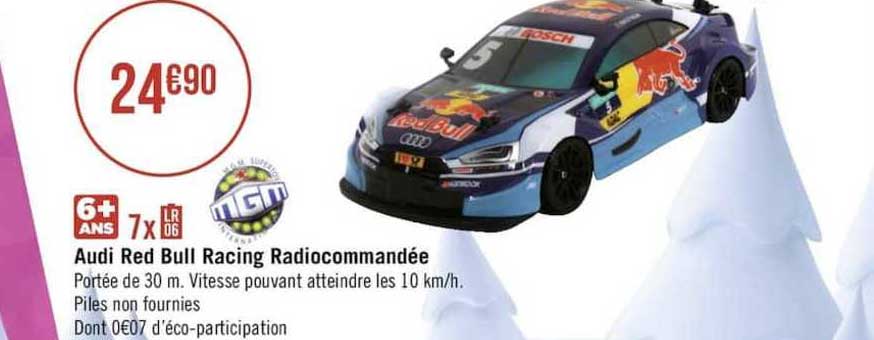 audi red bull racing radiocommandée