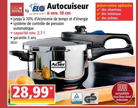 autocuiseur elo casa royale