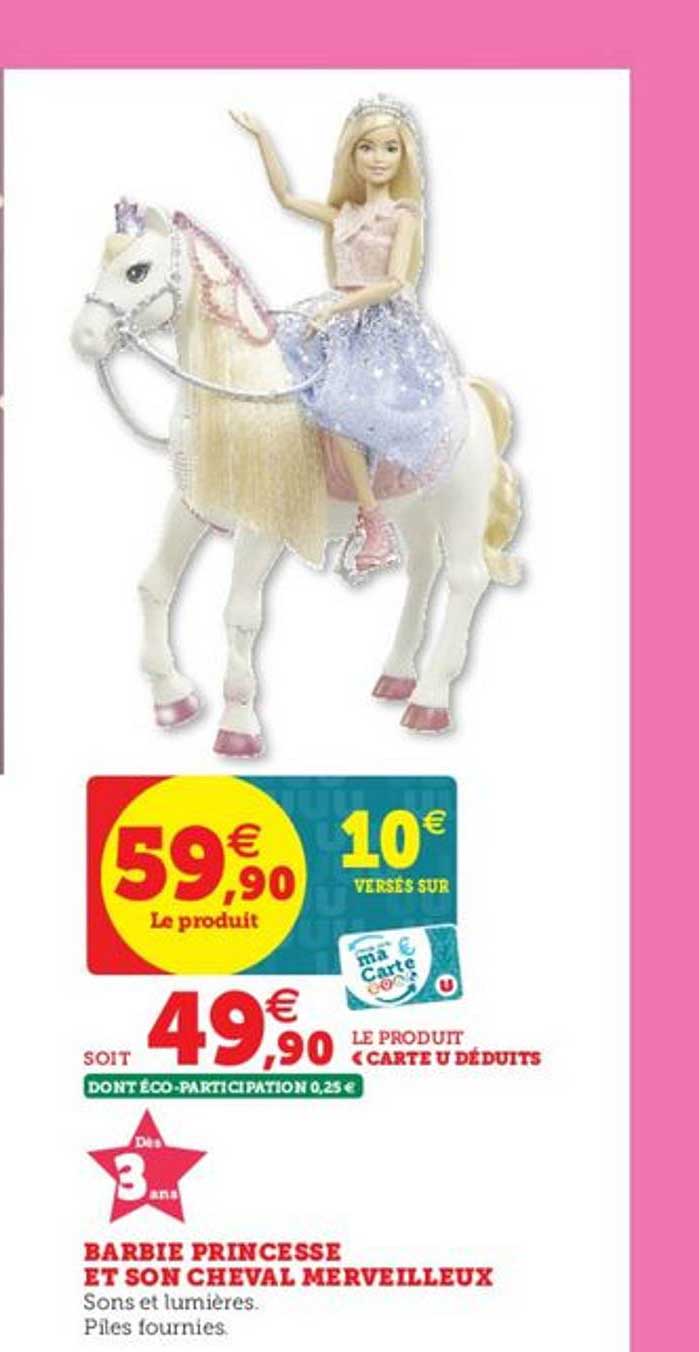 barbie princesse et son cheval merveilleux