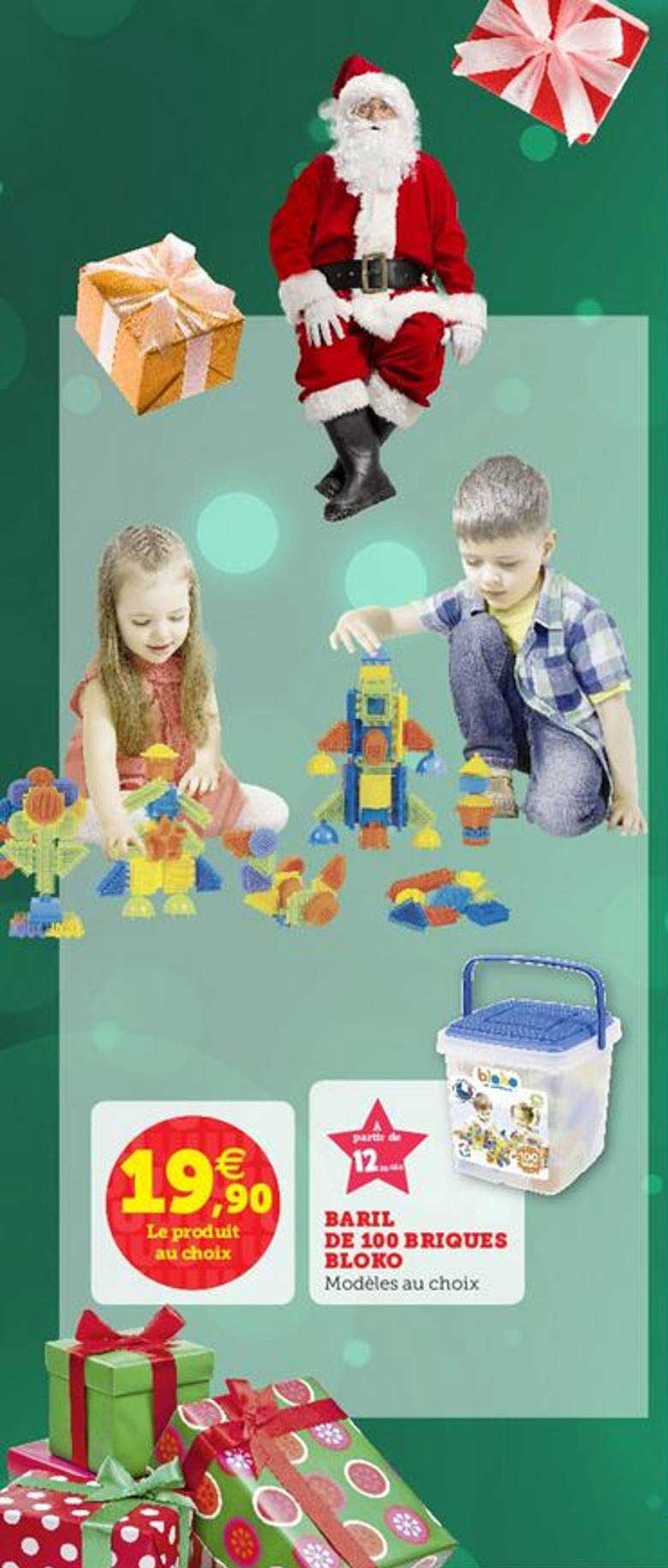 baril de 100 briques bloko