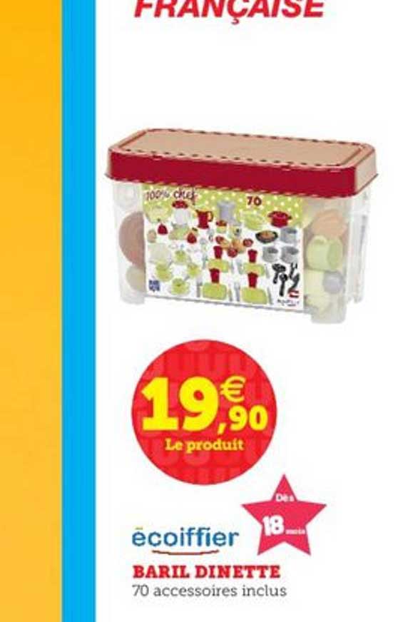 baril dinette écoiffier