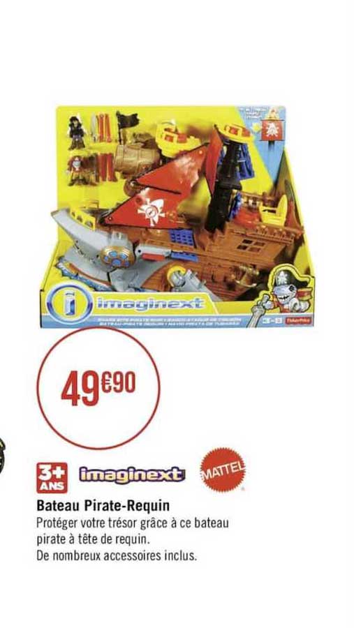 bateau pirate requin imaginext