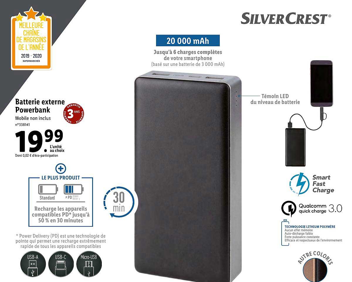 Batterie Externe Powerbank