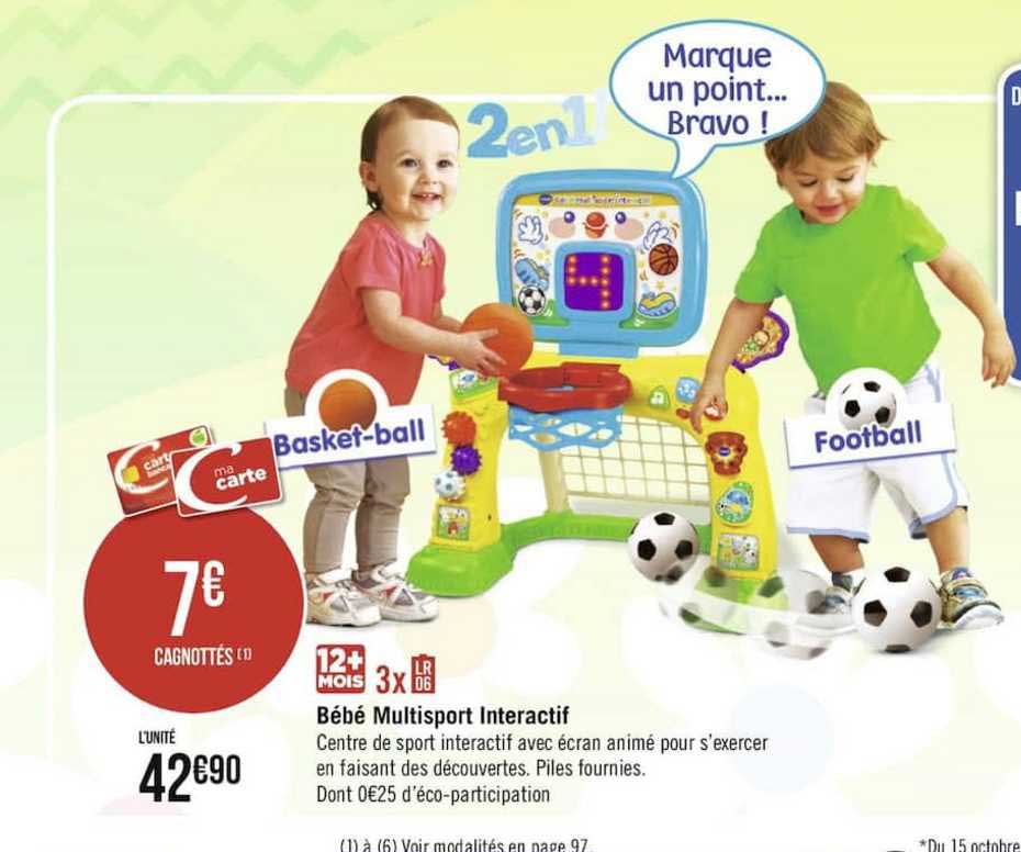 bébé multisport interactif