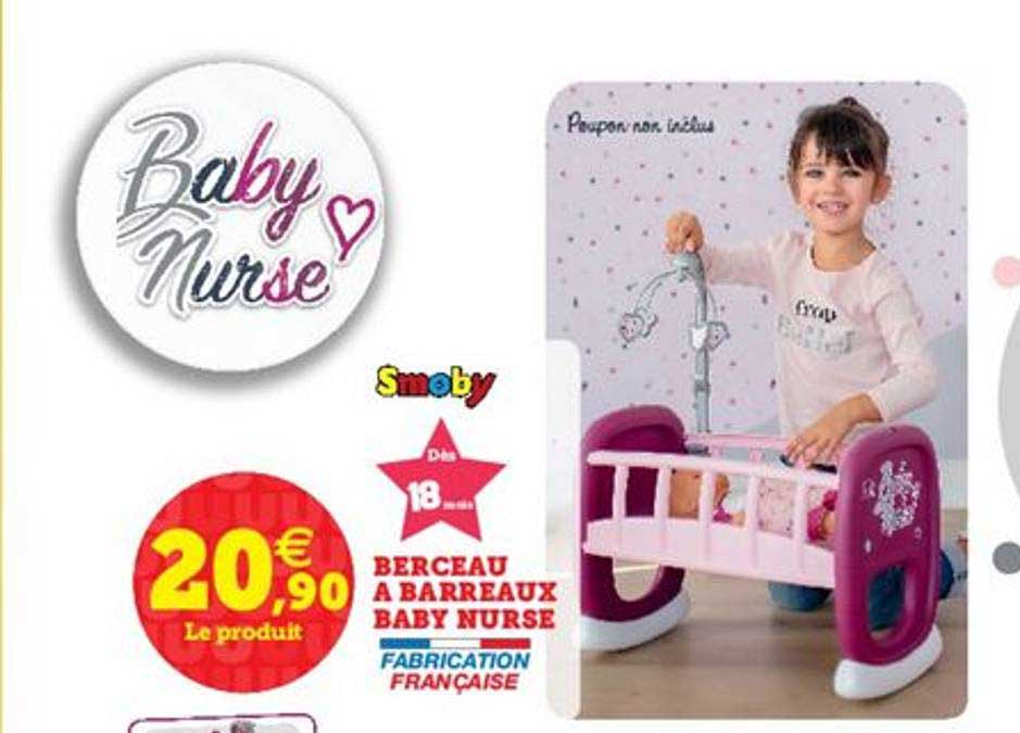 berceau à barreaux baby nurse
