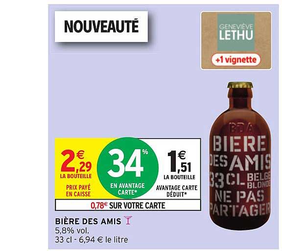 bière des amis