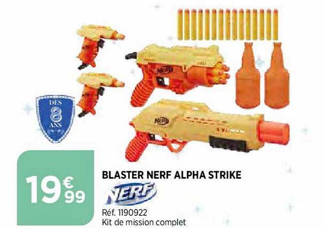 blaster nerf alpha strike nerf