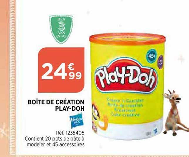 boîte de création play doh