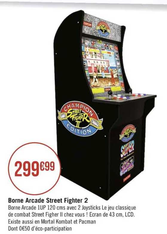 Borne Arcade Street Fighter 2