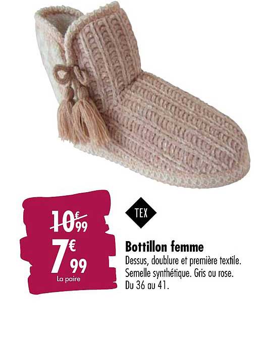 bottillon femme