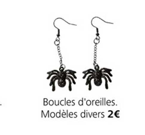 boucles d'oreilles