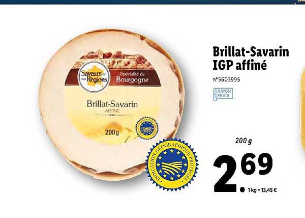 brillat-savarin igp affiné