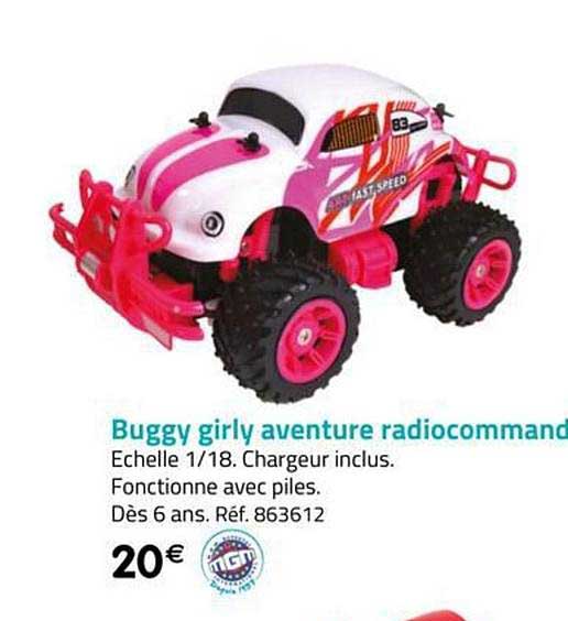 buggy girly aventure radiocommandé