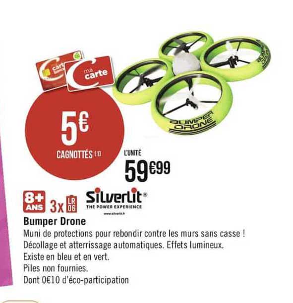 bumper drone silvertit