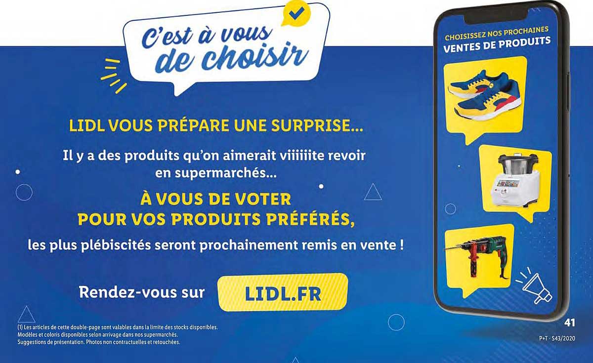 c'est à vous de choisir