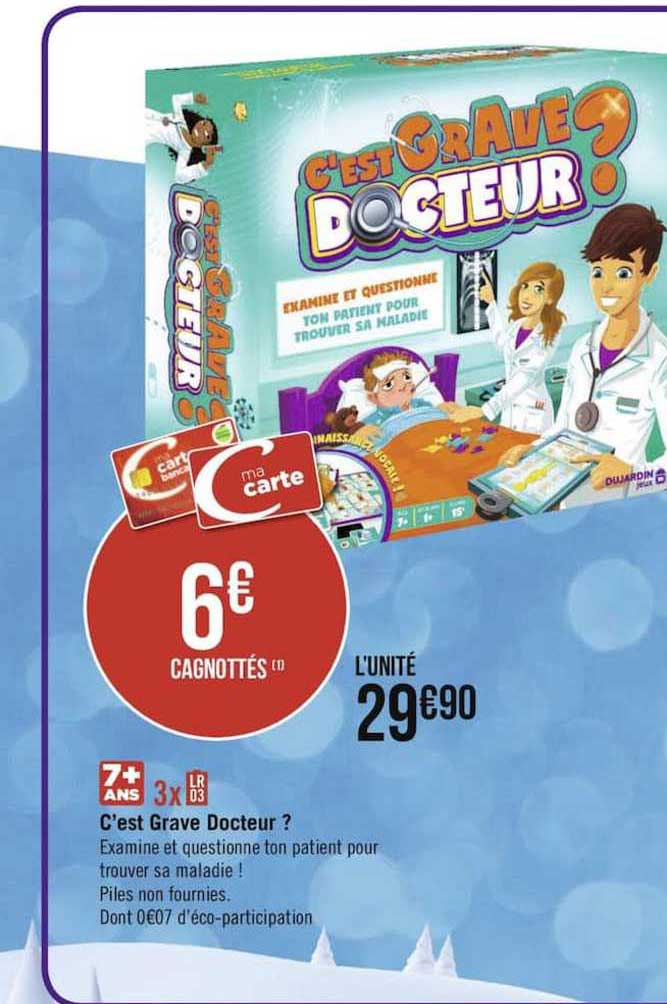 c'est grave docteur ?