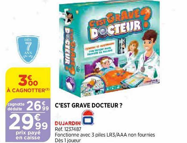 c'est grave docteur? dujardin