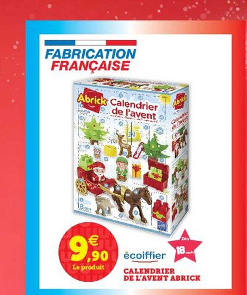 calendrier de l'avent abrick