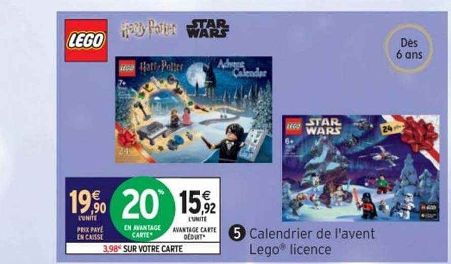 Calendrier De L'avent Lego Licence