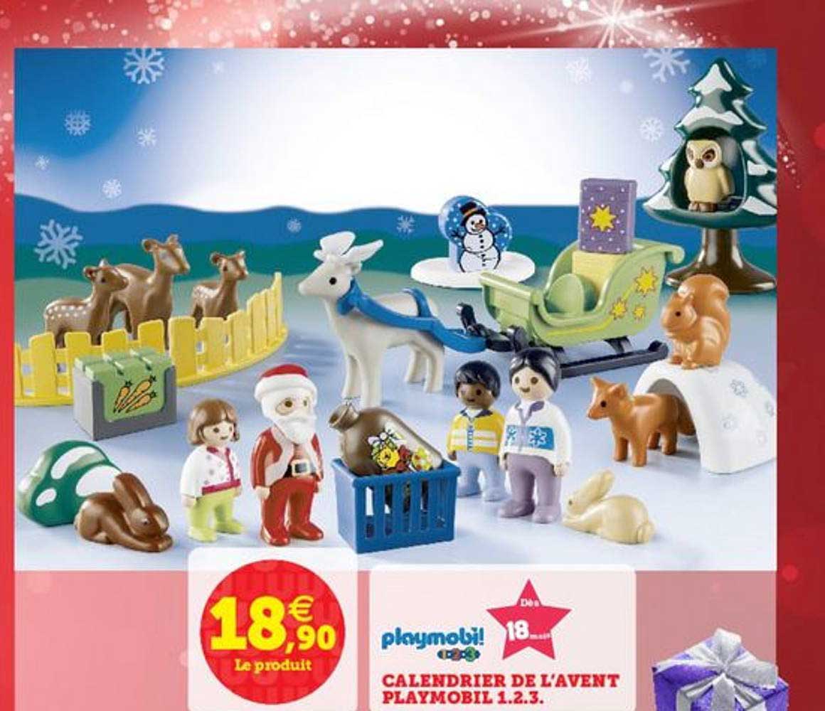 calendrier de l'avent playmobil 1.2.3.