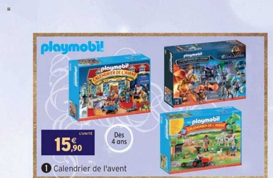 Calendrier De L'avent Playmobil