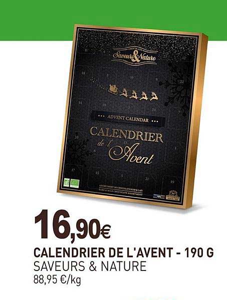 Calendrier De L'avent Saveur & Nature