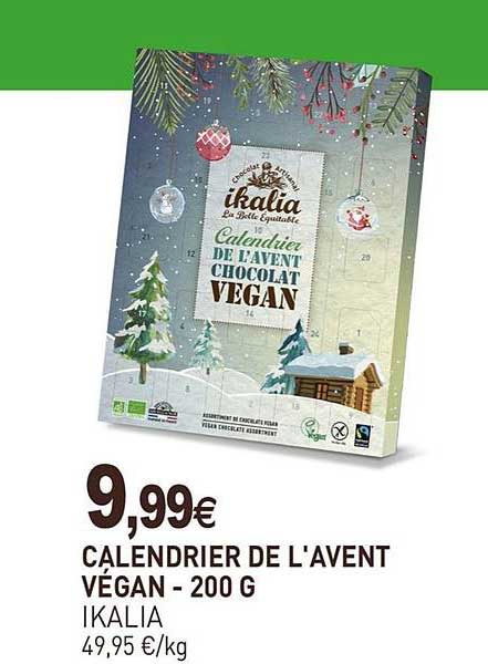 calendrier de l'avent végan ikalia