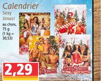 calendrier sexy xmas!