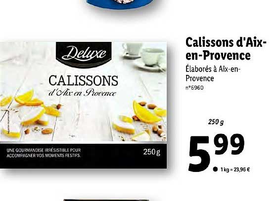 calissons d'aix-en-provence