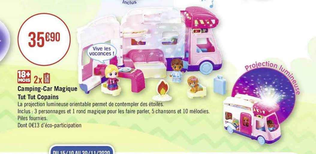 Camping Car Magique Tut Tut Copains