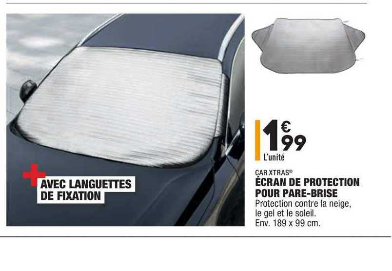 car xtras écran de protection pour pare brise