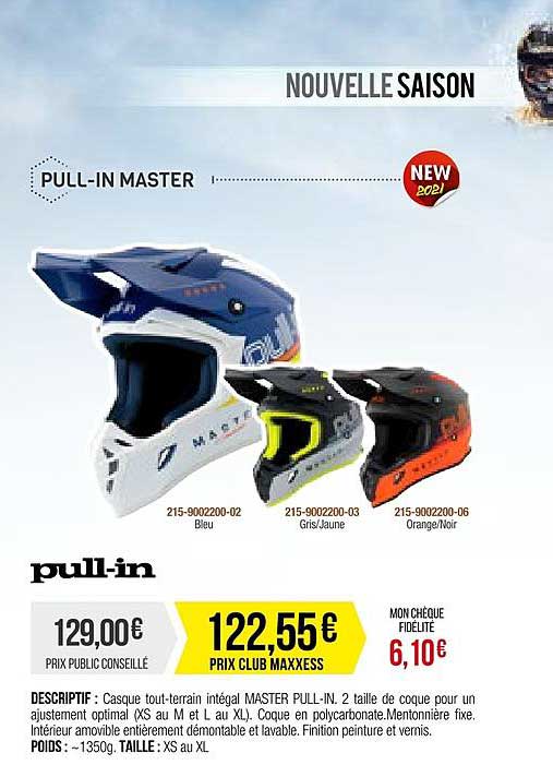 casque pull-in master