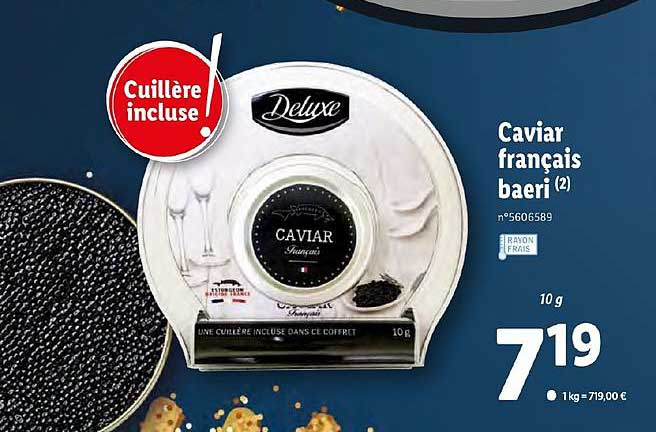 caviar français baeri