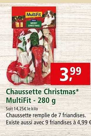 chaussette christmas multifit 280 g