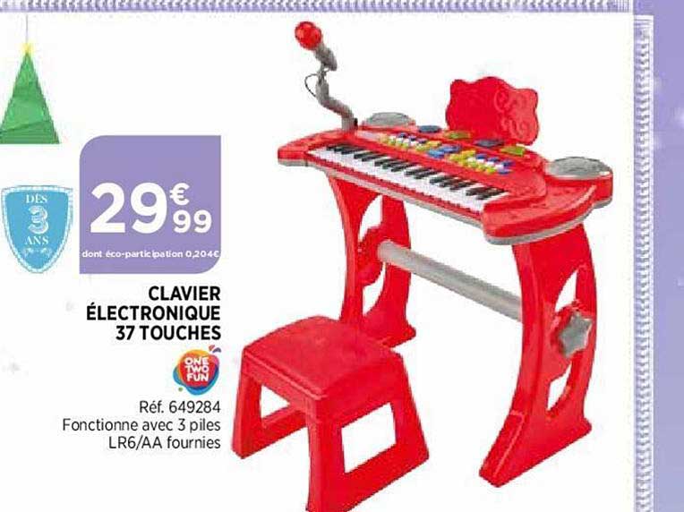 clavier électronique 37 touches
