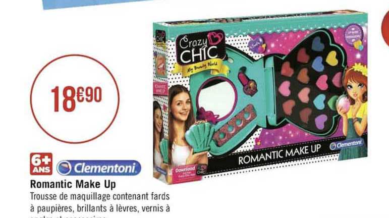clementoni romantic make up