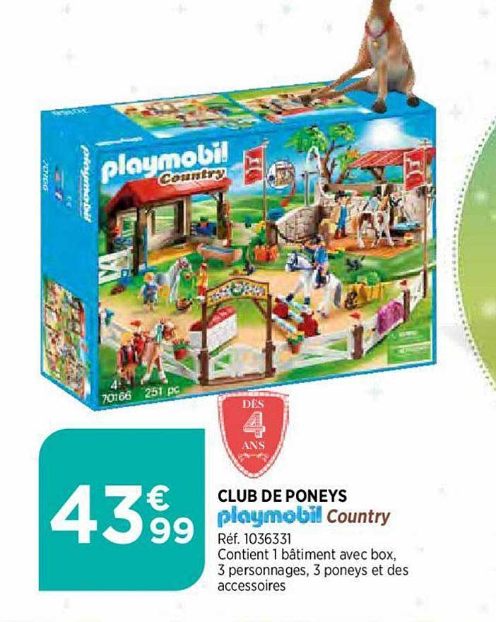 Club De Poneys Playmobil Country
