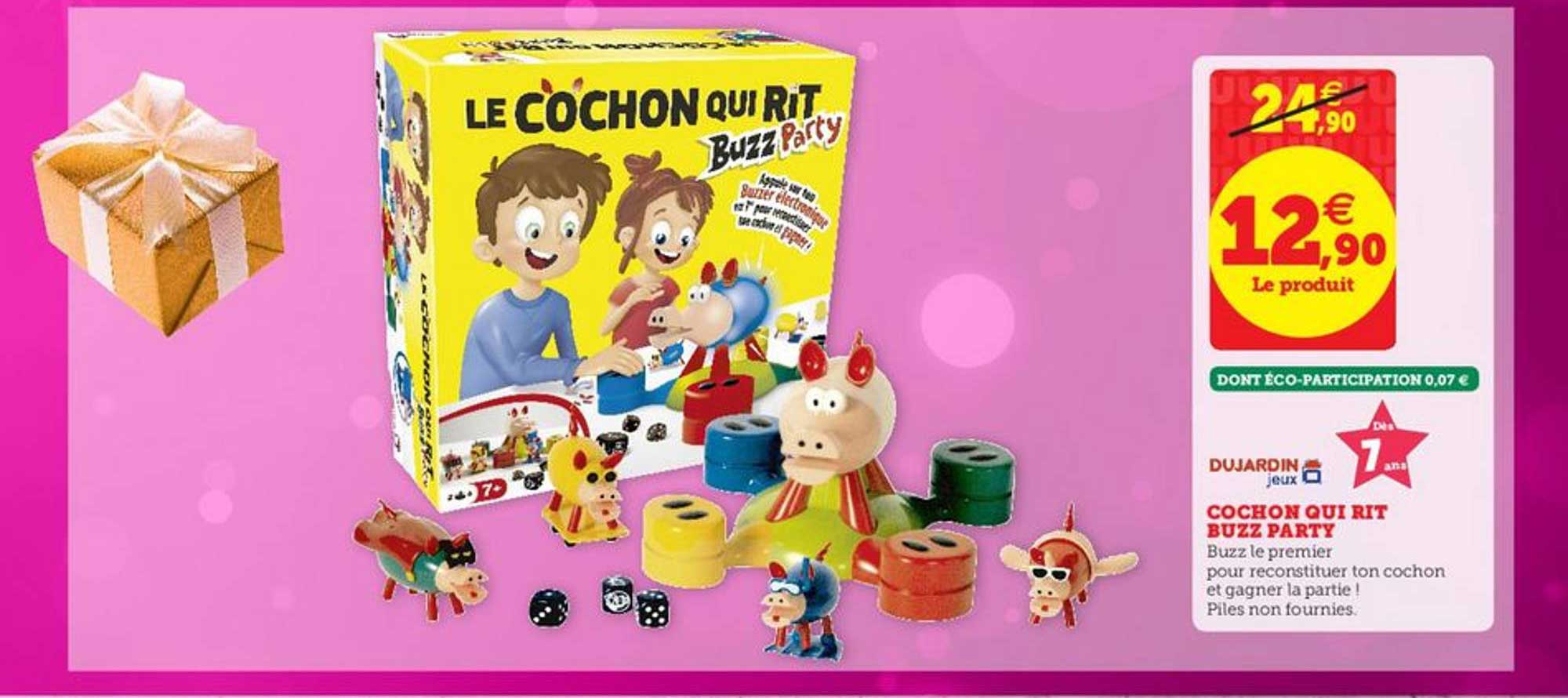 cochon qui rit buzz party