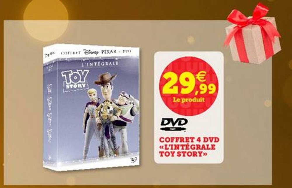 coffret 4 dvd «l'intégrale toy story»