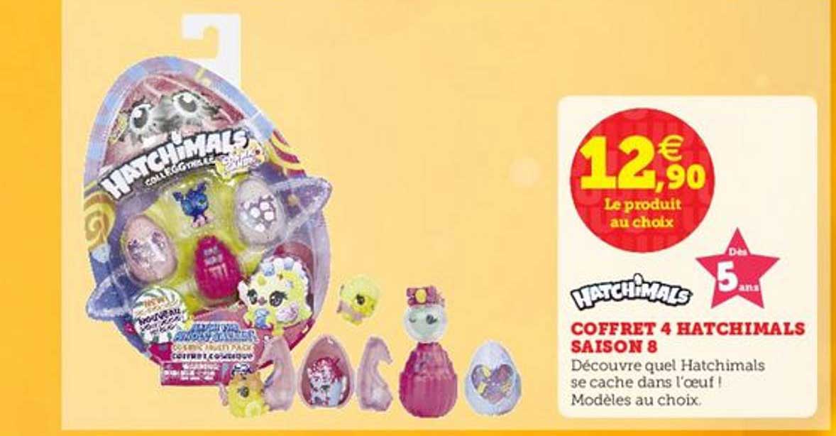 Coffret 4 Hatchimals Saison 8