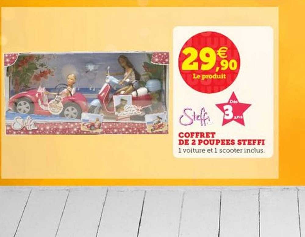 coffret de 2 poupées steffi