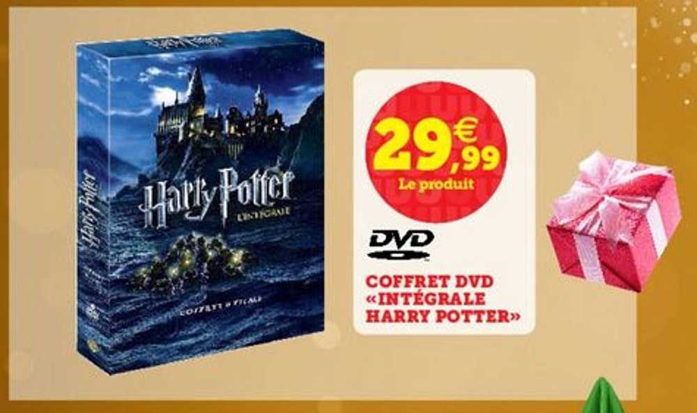 coffret dvd «intégrale harry potter»