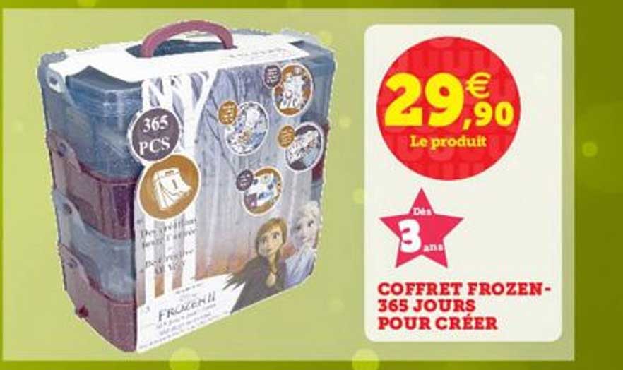 coffret frozen 365 jours pour créer