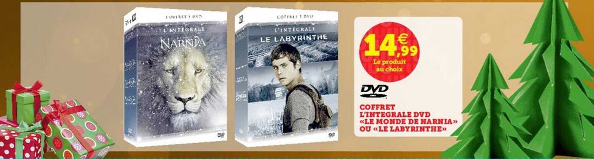 coffret l'intégrale narnia, l'intégrale le labyrinthe