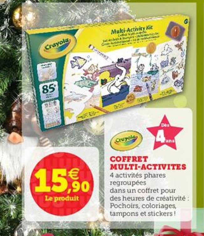 coffret multi-activités